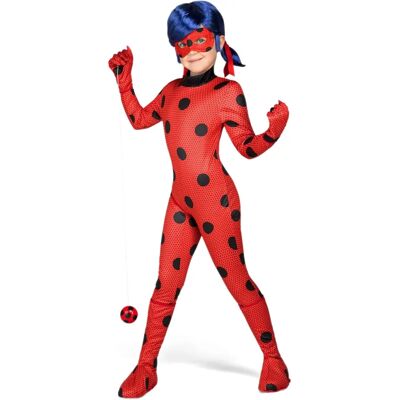 LadyBug Kinderkostüm - 7 Teile, 12-14 Jahre LadyBug Kinderkostüm - 7 Teile, 12-14 Jahre
