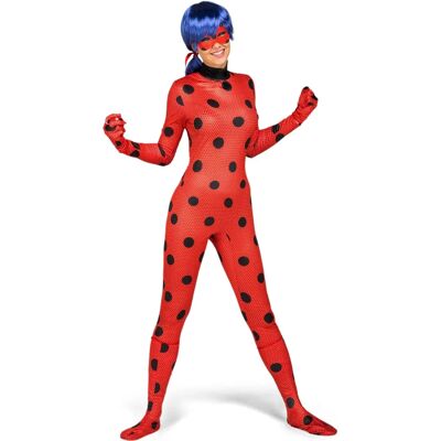 Costume Ladybug Rubies - 7 Pezzi per Adulti Costume Ladybug Rubies - 7 Pezzi per Adulti