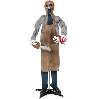 Halloween-dekorationer My Other Me Zombie - Motorsåg 130x18x70cm Halloween-dekorationer My Other Me Zombie - Motorsåg 130x18x70cm