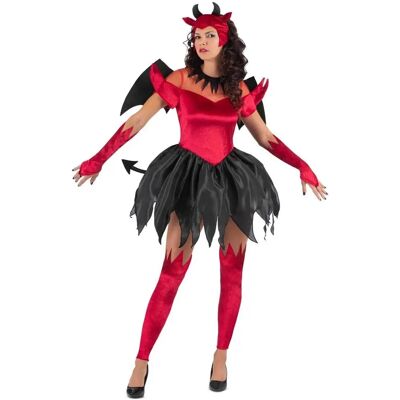PANGEADISCOUN XL She-Devil Kostym - Kostym PANGEADISCOUN XL She-Devil Kostym - Kostym