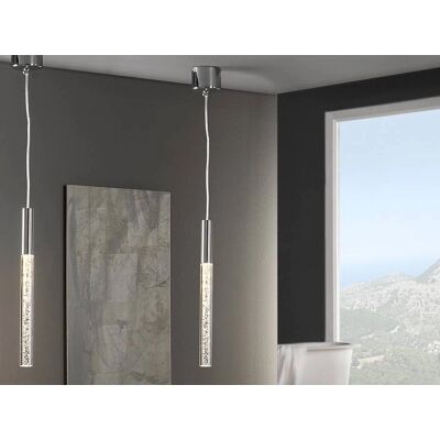 Lámpara colgante LED Cosmo de Schuller con efecto burbuja Lámpara colgante LED Cosmo de Schuller con efecto burbuja