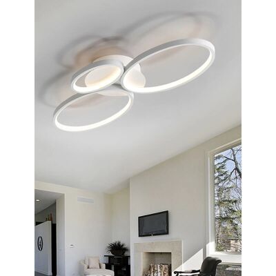 Lámpara de Techo Empotrada con 3 Luces LED Integradas Sios - Lámpara de Techo Lámpara de Techo Empotrada con 3 Luces LED Integradas Sios - Lámpara de Techo