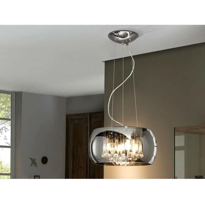 Schuller Argos - 5 Light Dimmable Crystal Ceiling Pendant - Ceiling Pendant Schuller Argos - 5 Light Dimmable Crystal Ceiling Pendant - Ceiling Pendant