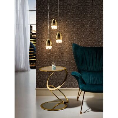 Schuller AROS Mesa auxiliar dorada - Diseño moderno Schuller AROS Mesa auxiliar dorada - Diseño moderno