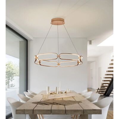 Schuller Colette - Lámpara colgante LED - Oro Rosa Schuller Colette - Lámpara colgante LED - Oro Rosa
