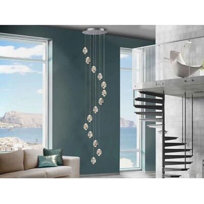 Schuller Rocio 14L Luz de Techo Cromada Dimmable Schuller Rocio 14L Luz de Techo Cromada Dimmable
