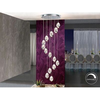 Schuller Lighting Rocío Dimmable 14 Light LED Pendant - Pendant Light Schuller Lighting Rocío Dimmable 14 Light LED Pendant - Pendant Light