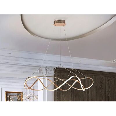Schuller Lighting Molly Rose Gold Dimmable Ceiling Pendant Schuller Lighting Molly Rose Gold Dimmable Ceiling Pendant