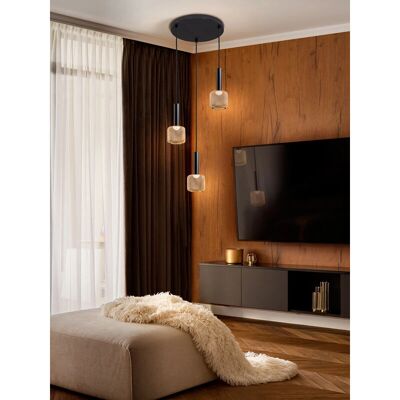Schuller Sincro Dimmable 3 Light Cluster Pendant Ceiling Light - Ceiling Light Schuller Sincro Dimmable 3 Light Cluster Pendant Ceiling Light - Ceiling Light
