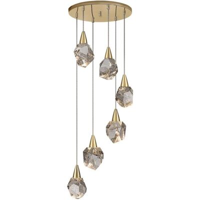 Schuller Aquaria Cluster Pendant Ceiling Light - Adjustable, LED, Modern Schuller Aquaria Cluster Pendant Ceiling Light - Adjustable, LED, Modern