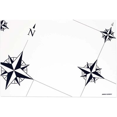 Northwind Plastic Placemats - 6-Pack - 30x45cm - Marine Business Northwind Plastic Placemats - 6-Pack - 30x45cm - Marine Business