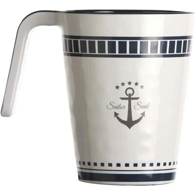 Marine Business Sailor Soul Melamine Bekers - 6 stuks Marine Business Sailor Soul Melamine Bekers - 6 stuks