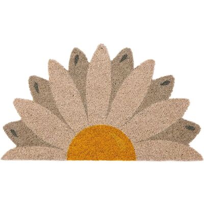 Tapis d'entrée en coco Fisura - Blanc, 70x40 cm Tapis d'entrée en coco Fisura - Blanc, 70x40 cm