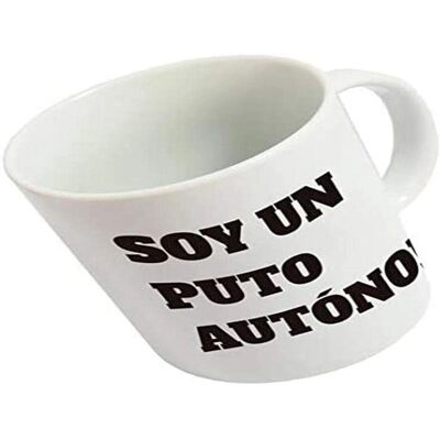 Fisura - Mug drôle “Je suis un putain d’autonome” - Mug avec message - Publicité Fisura - Mug drôle “Je suis un putain d’autonome” - Mug avec message - Publicité