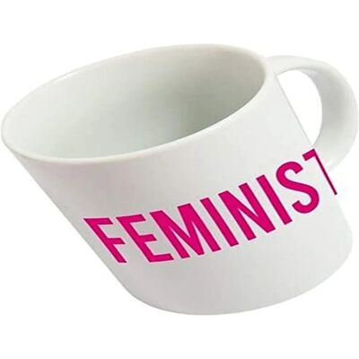 FISURA Mug Féministe Blanc Rose - Mug FISURA Mug Féministe Blanc Rose - Mug