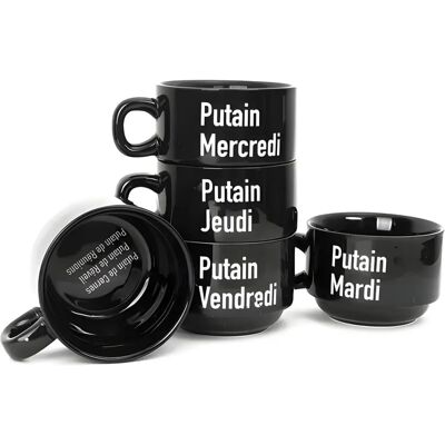 FISURA – Ceramic Mug Set - Funny Home Decor FISURA – Ceramic Mug Set - Funny Home Decor