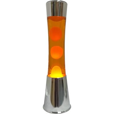 Fisura Lava Lampe - Entspannender Effekt - Orange Fisura Lava Lampe - Entspannender Effekt - Orange