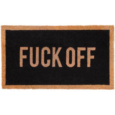 FISURA Tapis en Fibre de Coco Antidérapant 70x40 - Tapis de porte FISURA Tapis en Fibre de Coco Antidérapant 70x40 - Tapis de porte