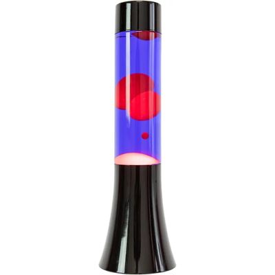 Lampe à lave FISURA - Effet Relaxant Bleu et Rouge Lampe à lave FISURA - Effet Relaxant Bleu et Rouge