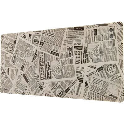 Fisura - Tapis de souris XXL journal - Imperméable & Antidérapant Fisura - Tapis de souris XXL journal - Imperméable & Antidérapant