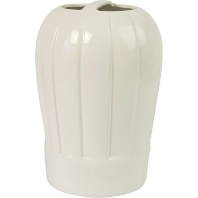 FISURA – Soporte de utensilios de cocina en forma de gorro de cerámica - Organizador de cocina FISURA – Soporte de utensilios de cocina en forma de gorro de cerámica - Organizador de cocina