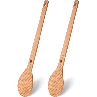 FISURA Microphone en bois de hêtre - Ustensiles de cuisine résistants à la chaleur FISURA Microphone en bois de hêtre - Ustensiles de cuisine résistants à la chaleur