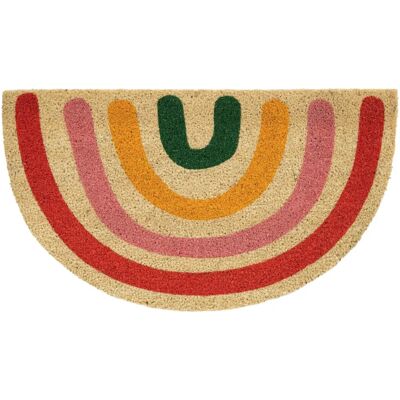 Marque - Modèle - Tapis Coco Arc-en-ciel - Tapis d'entrée - Publicité Marque - Modèle - Tapis Coco Arc-en-ciel - Tapis d'entrée - Publicité