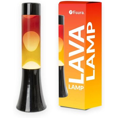 FISURA Lava-lampa - Solnedgångsgradient - 30cm Dekorativ FISURA Lava-lampa - Solnedgångsgradient - 30cm Dekorativ