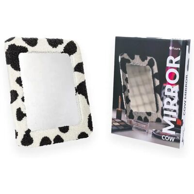 FISURA – Miroir Vache 25cm Décoration Murale Petit Miroir de Table FISURA – Miroir Vache 25cm Décoration Murale Petit Miroir de Table
