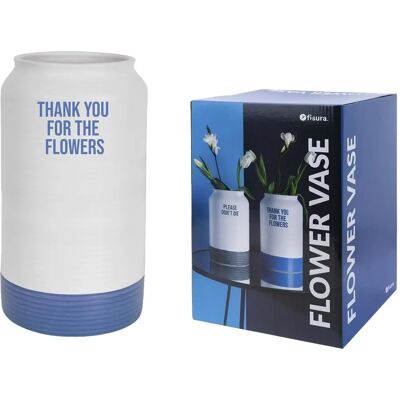 FISURA Ceramic Vase - Modern Decor with Message FISURA Ceramic Vase - Modern Decor with Message