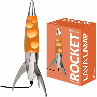 Lampa lawa Rocket - Styl Kosmiczny Retro Lampa lawa Rocket - Styl Kosmiczny Retro