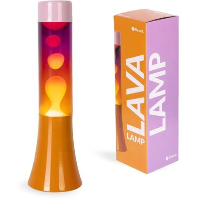 Fisura Mini Lava Lampa - Gradient Orange/Pink - Dekorativ Hemaccessoar Fisura Mini Lava Lampa - Gradient Orange/Pink - Dekorativ Hemaccessoar
