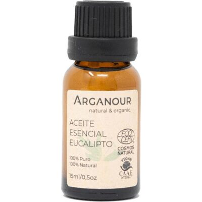 Arganour Aceite de Eucalipto Líquido 15ml - Aceite Esencial Natural para Aromaterapia y Cuidado de la Piel Arganour Aceite de Eucalipto Líquido 15ml - Aceite Esencial Natural para Aromaterapia y Cuidado de la Piel