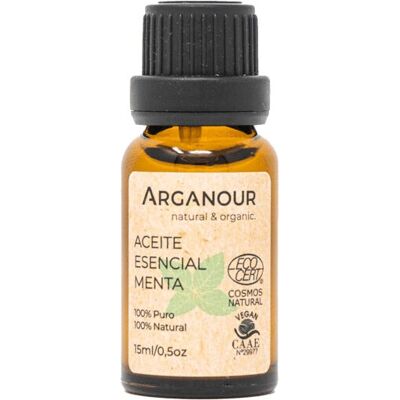 Aceite Esencial de Menta Arganour 15 ml - Aceite Esencial Aceite Esencial de Menta Arganour 15 ml - Aceite Esencial