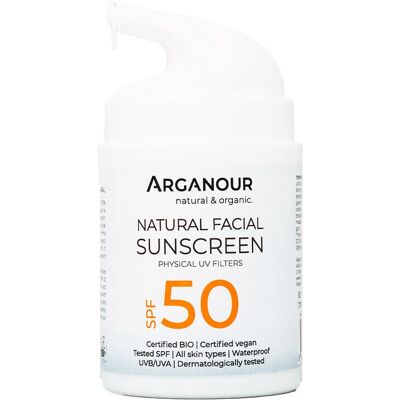 Arganour SPF 50 Protector Solar Natural & Orgánico - Protector solar Arganour SPF 50 Protector Solar Natural & Orgánico - Protector solar
