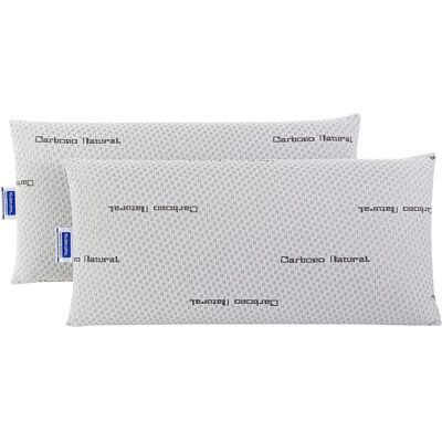 Todocama - Poduszka z pianki viscoelastycznej z naturalnym węglem 75cm Todocama - Poduszka z pianki viscoelastycznej z naturalnym węglem 75cm