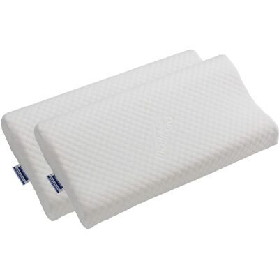 Todocama - Almohada Viscoelástica Cervical - 67x35x13 Todocama - Almohada Viscoelástica Cervical - 67x35x13