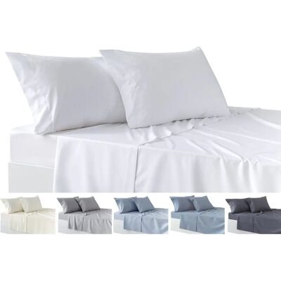 Generic Brand 180x190/200 White Bedding Set - Bedding Set Generic Brand 180x190/200 White Bedding Set - Bedding Set