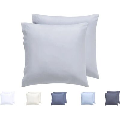 Todocama - 2-pack - Grijs - 50x50 - Kussenhoezen Todocama - 2-pack - Grijs - 50x50 - Kussenhoezen