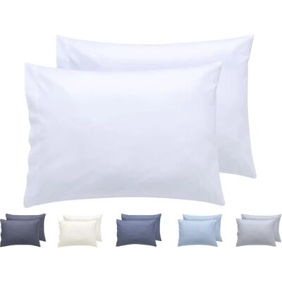 TODOCAMA Ensemble de Taies Microfibre - Hypoallergéniques, 50x70cm TODOCAMA Ensemble de Taies Microfibre - Hypoallergéniques, 50x70cm