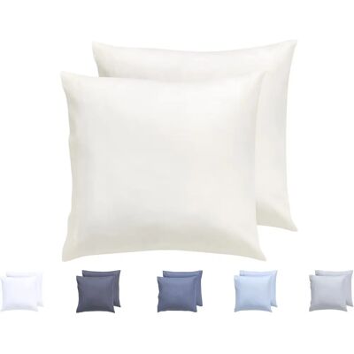 TODOCAMA - 2-pack - Beige - 45x45 cm - Pillow cover set TODOCAMA - 2-pack - Beige - 45x45 cm - Pillow cover set