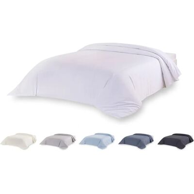 Todocama Microfiber Duvet Cover - White - Duvet Cover Todocama Microfiber Duvet Cover - White - Duvet Cover