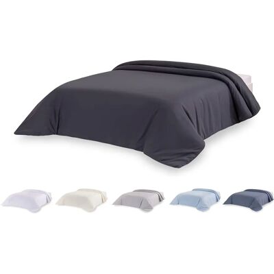 TODOCAMA Light Blue Microfiber Duvet Cover - Duvet Cover TODOCAMA Light Blue Microfiber Duvet Cover - Duvet Cover