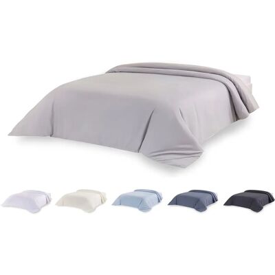 TODOCAMA Microfiber Duvet Cover - Blue Gray TODOCAMA Microfiber Duvet Cover - Blue Gray