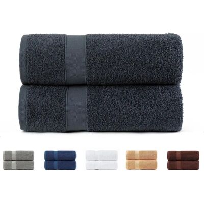 TODOCAMA Set di 2 grandi asciugamani da bagno - Asciugamano da bagno TODOCAMA Set di 2 grandi asciugamani da bagno - Asciugamano da bagno
