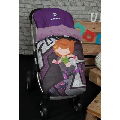 Happy Way Baby Wandelwagen Footmuff - Microfiber, Ventilatie, Spanje Happy Way Baby Wandelwagen Footmuff - Microfiber, Ventilatie, Spanje