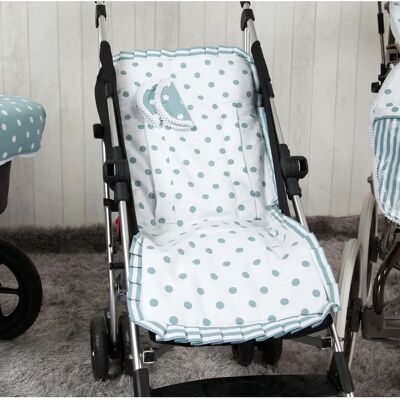 Funda de Asiento de Coche BABYLINE Verde - Protector de Cinturón Incluido Funda de Asiento de Coche BABYLINE Verde - Protector de Cinturón Incluido