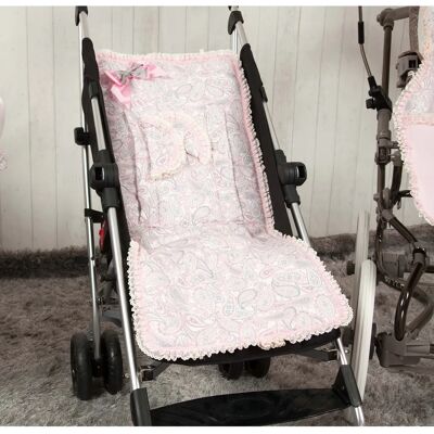 Babyline Lumière Mclaren Confectionery Rose Tapis Réversible - Baby Car Seat Mat and Cover Babyline Lumière Mclaren Confectionery Rose Tapis Réversible - Baby Car Seat Mat and Cover