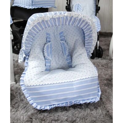 Housse de Siège Auto BABYLINE Oporto Bleu - Inclus Parapluie et Protecteur de Ceinture Housse de Siège Auto BABYLINE Oporto Bleu - Inclus Parapluie et Protecteur de Ceinture