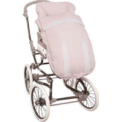 Babyline Classic Roze Kinderwagenhoesje - Baby Babyline Classic Roze Kinderwagenhoesje - Baby